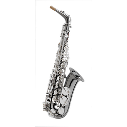 TREVOR JAMES Alt saxofoon CLASSIC Zwart/Zilver