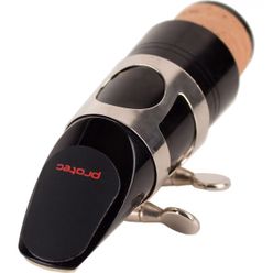 Protec MCL8B mouthpiece patches 0.8 mm large black 6 pcs