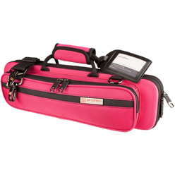 Protec PB308HP koffer dwarsfluit hot pink