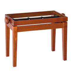 K&M Pianobank-frame 13740-Kersenhout