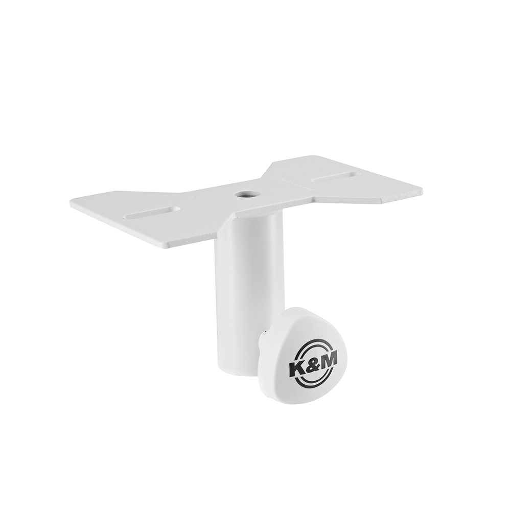 K&M 19580 mounting adapter white