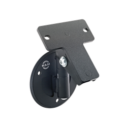 K&M 24161 Boxenwandhalterung Schwarz