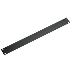 K&M 28210 19" blind panel flat 1U black