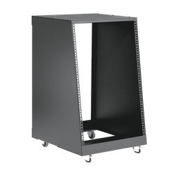 K&M 48260 19" rack 16HE zwart