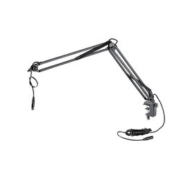 K&M 23850 microphone desk arm black