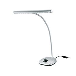 K&M 12298 LED Pianoleuchte Dimmbar Silber