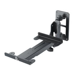 K&M 24166 speaker wall mount M black