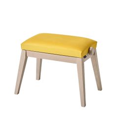 K&M 13947 piano bench velvet grey/yellow