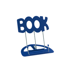 K&M Uni-Boy 'Book' stand 12440-Blue
