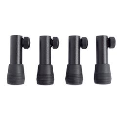 K&M 13493 stoelpoot extensie zwart