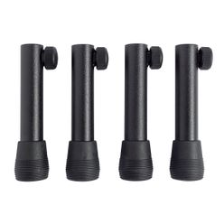 K&M 13494 chair leg extension black