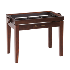 K&M Pianobank-frame 13720-Rosewood