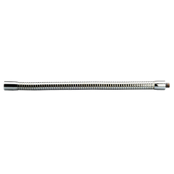 K&M 22400 gooseneck 300x15 mm 3/8" Nickel