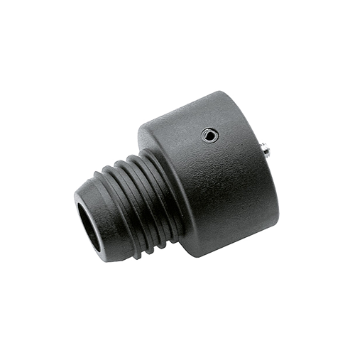 K&M 15281 adapter instrumentpin zwart