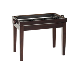 K&M Piano bench - wooden-frame - walnut matt finish 13730
