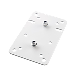 K&M 24352 Adapterplatte Weiß