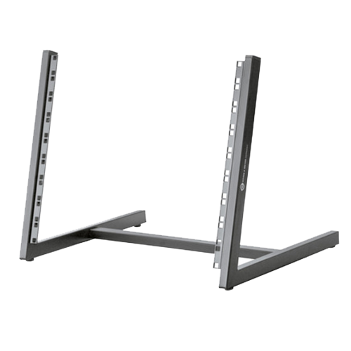 K&M 40900 19" rack tafelmodel 8HE zwart