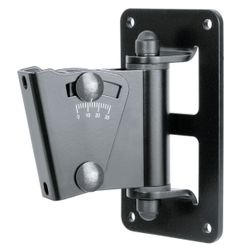K&M 24471 Boxenwandhalter Schwarz