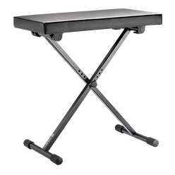 K&M 14065 keyboard bench black