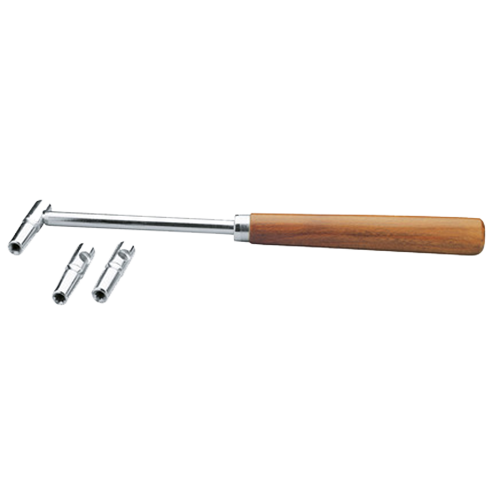 K&M 16700 Stimmhammer-Garnitur Vernickelt