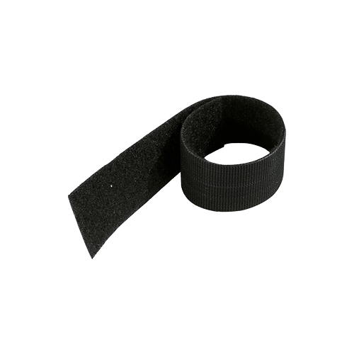 K&M 21403 cable holder black (3 pcs)