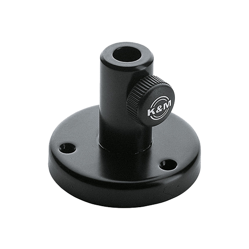 K&M 23855 table flange black