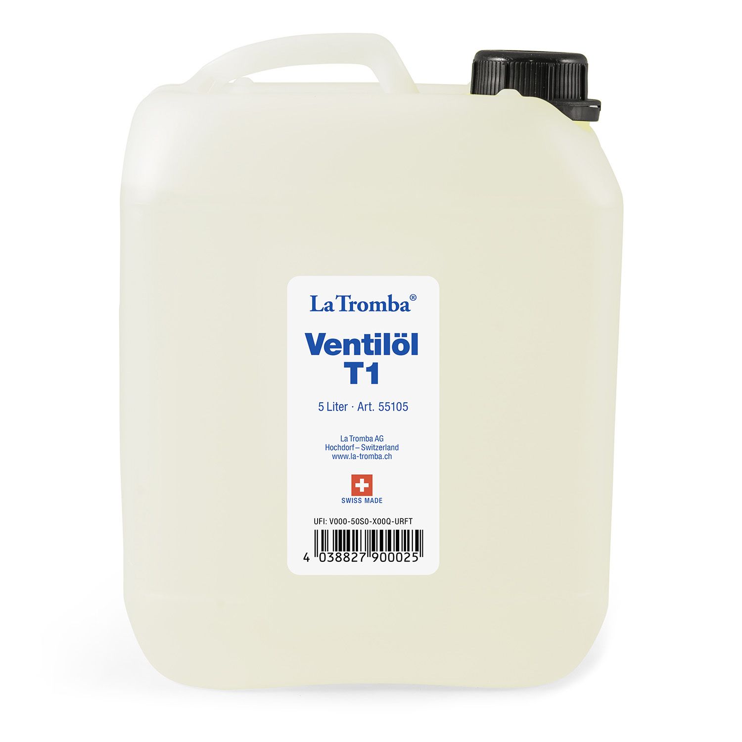La Tromba T1 valve oil workshop size 5 liter