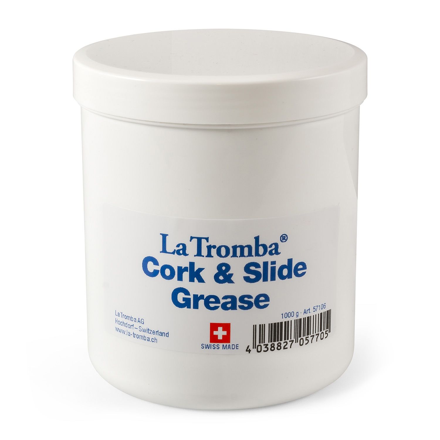 La Tromba slide & cork grease red workshop size 1 kg
