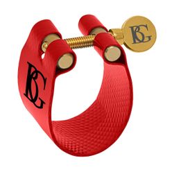 BG LF-A9 Flex ligature alto sax red