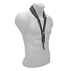 BG S10E-SH Comfort Elastic draagkoord alt/tenor sax L zwart