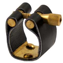 HB Ligature & Cap Alto Sax metal "LP-AM"