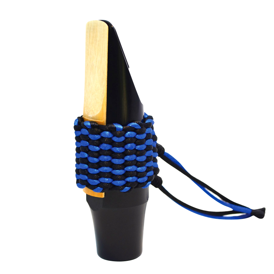 BAMBU Blattschraube B-Klar. BICOLOUR Blau-Schwarz