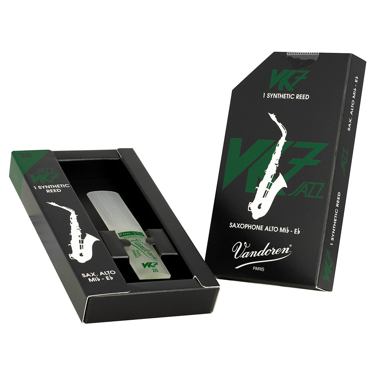 Vandoren VK7 Jazz synthetic reeds alto sax