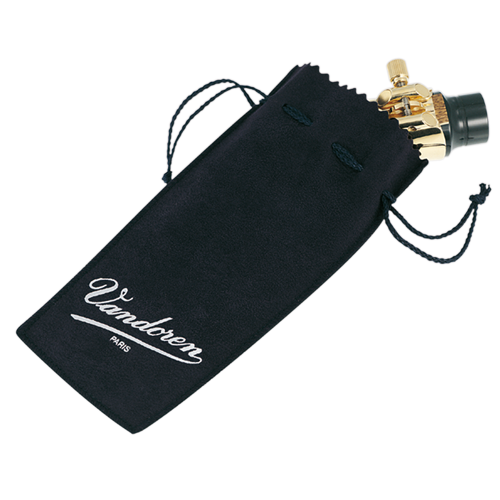 Vandoren P100 Mundstücktasche Wildleder Blau