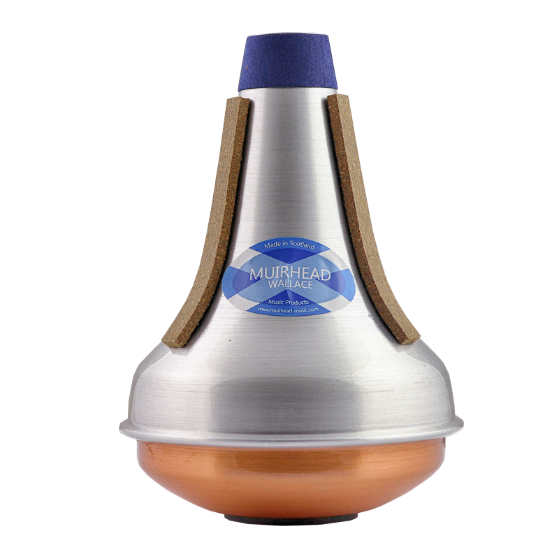 Wallace 332 Straight Dämpfer Eb-Trompete Aluminium/Kupfer