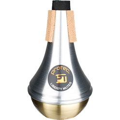 Liberty ML107 Straight Dämpfer Trompete Aluminium/Messing