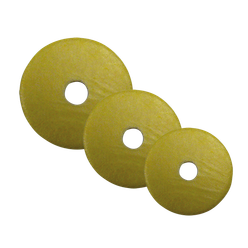 Pisoni Dwarsfluit polsters DFL40 serie -geel-