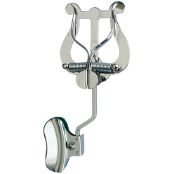 RIEDL Lyra 343 Bell mount Trombone - Nickel-plated
