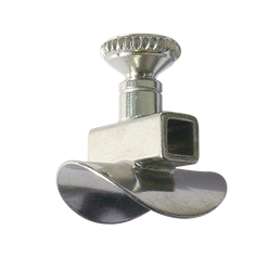 RIEDL Lyra holder 18mm square - Nickel-plated