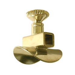 RIEDL Lyra holder 18mm square brass