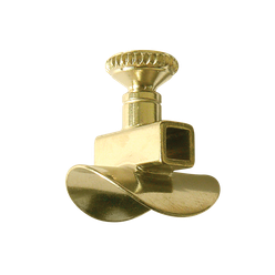 RIEDL Lyra holder 22mm square - Brass