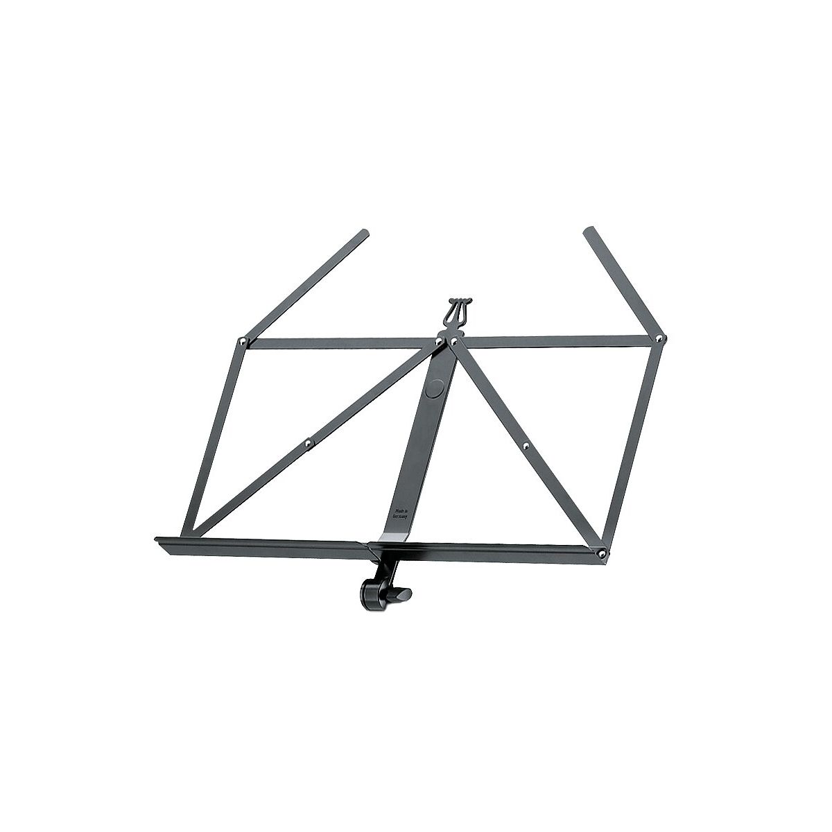 K&M 6-10700-1-55 blad voor K&M 107 lessenaar zwart