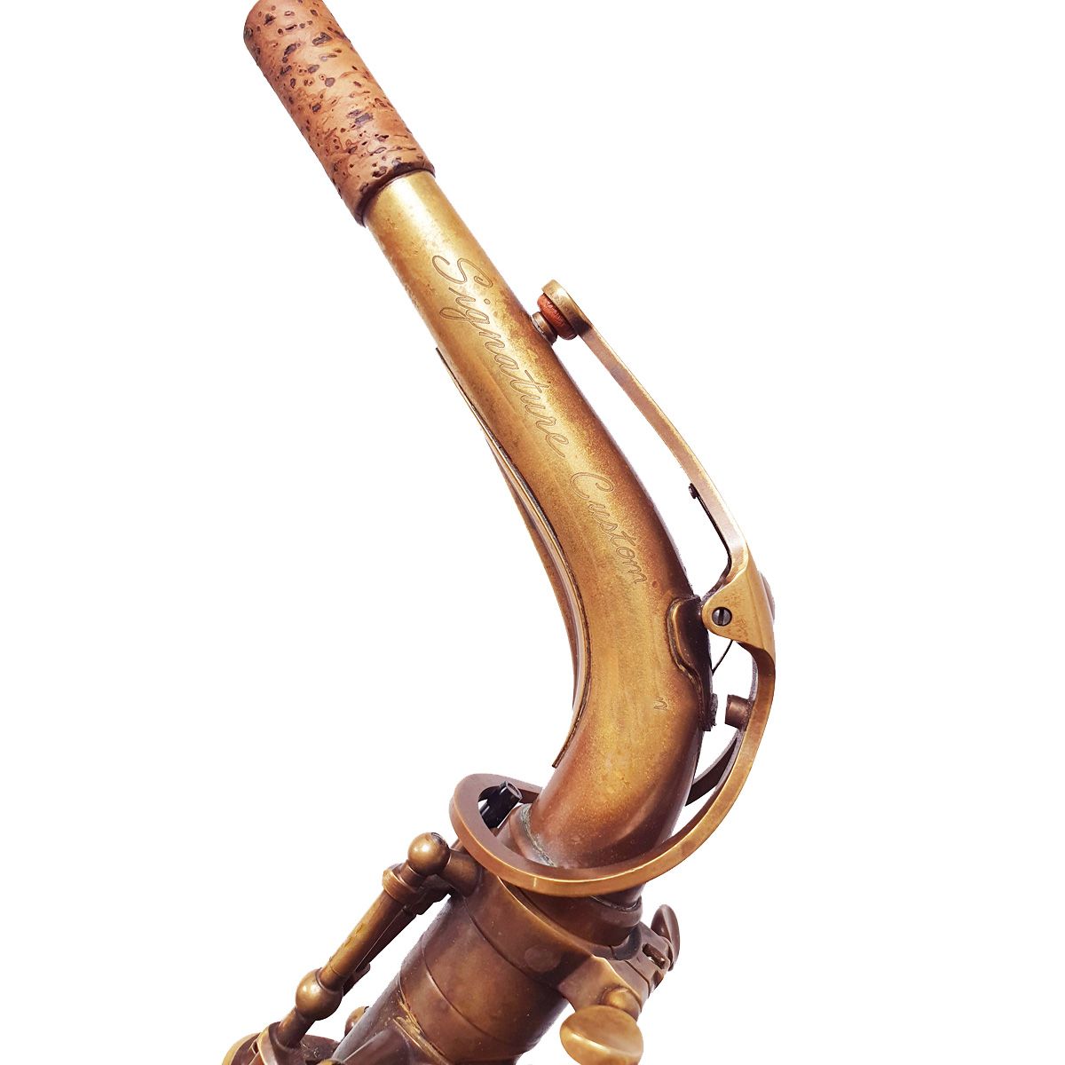 Trevor James hals tenor sax Signature Custom ongelakt